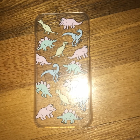 pastel dinosaur iphone 6/6s clear phone case - Picture 1 of 3
